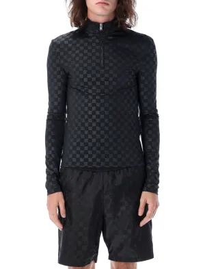 Misbhv Monogram Quarter-Zip Top