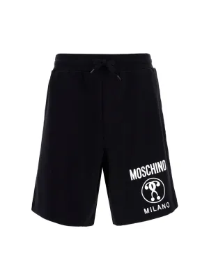 Moschino Double Question Mark Sweat Shorts