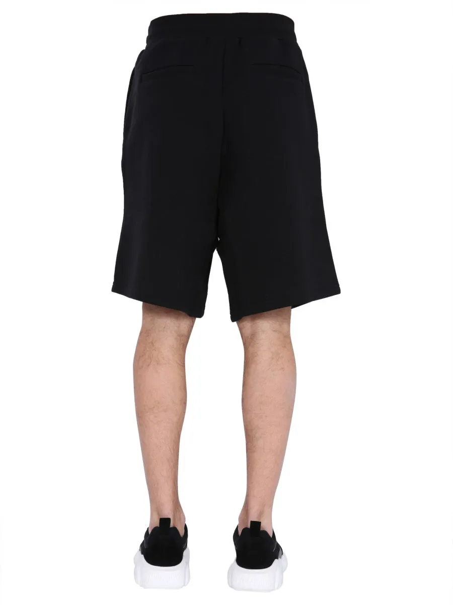 Moschino Double Question Mark Sweat Shorts