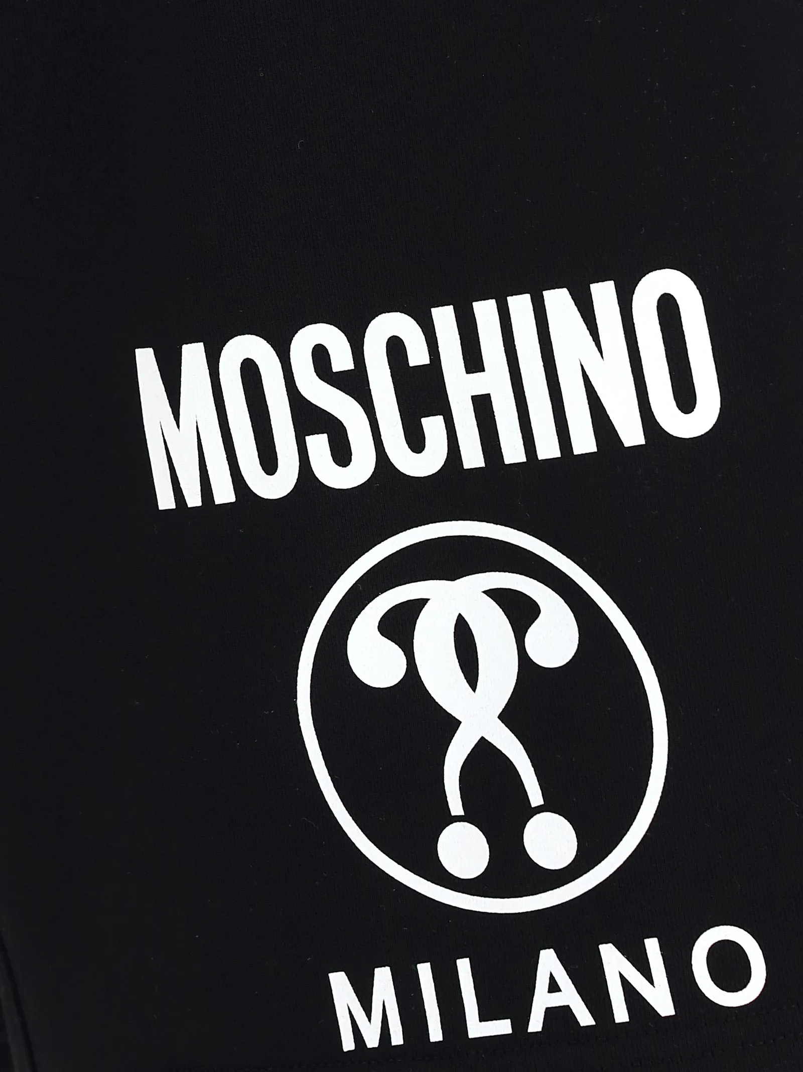 Moschino Double Question Mark Sweat Shorts