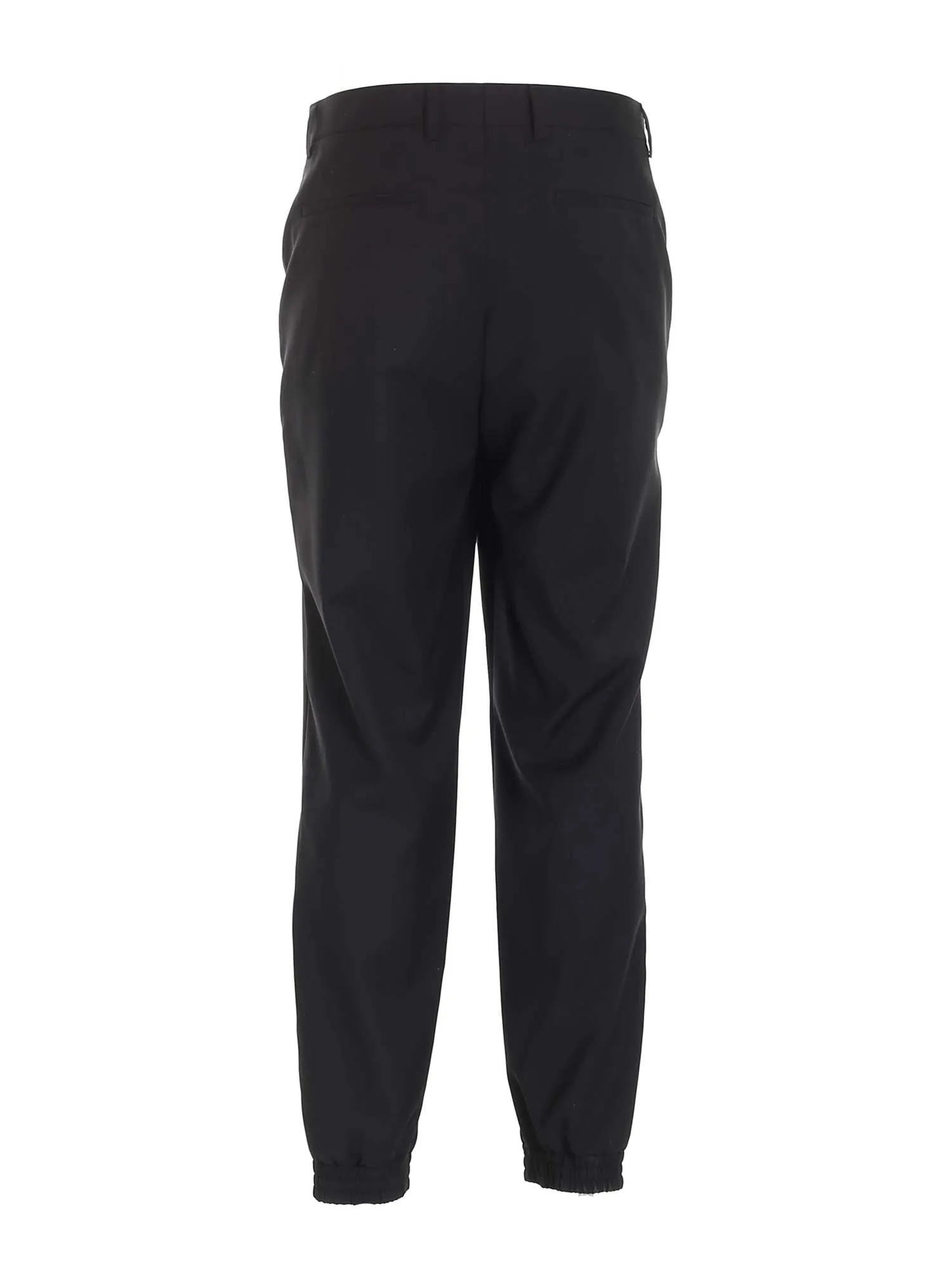Moschino Logo Charm Straight-Leg Pants