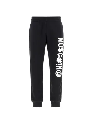 Moschino Logo Embroidered Track Pants