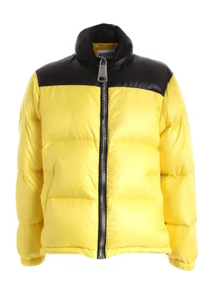Moschino Logo Embroidered Zipped Down Jacket