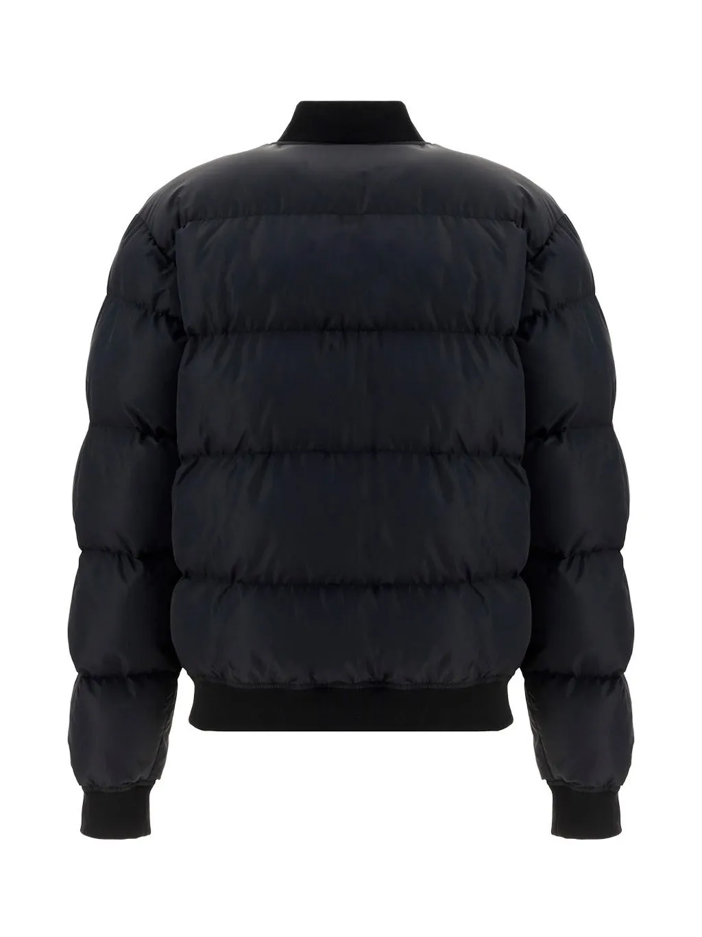 Moschino Logo Print Puffer Jacket