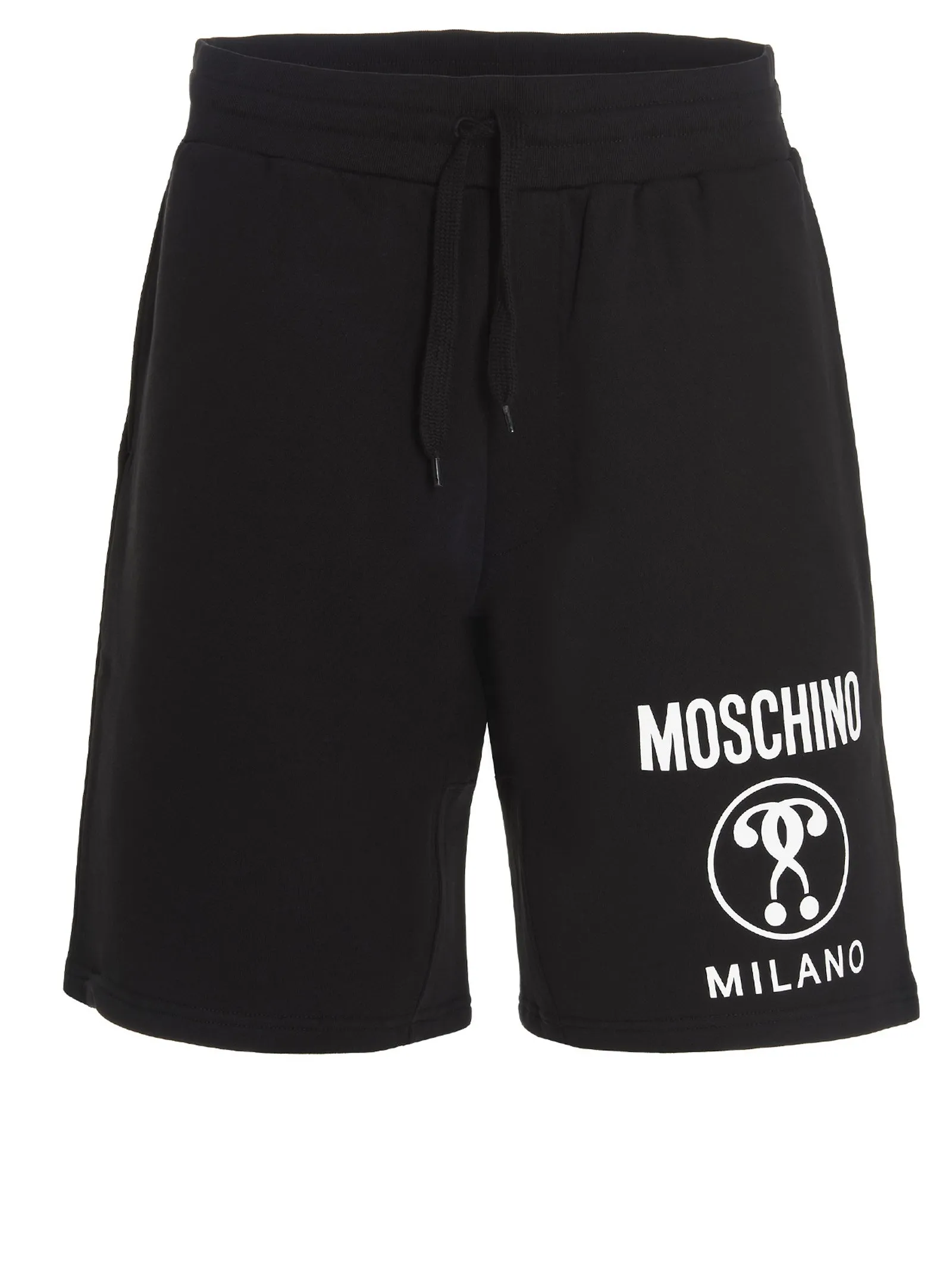 Moschino Logo Printed Drawstring Shorts