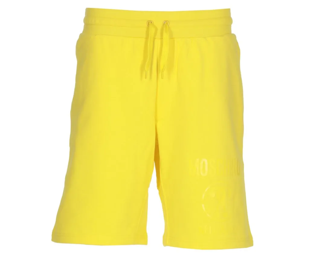 Moschino Logo Printed Drawstring Track Shorts