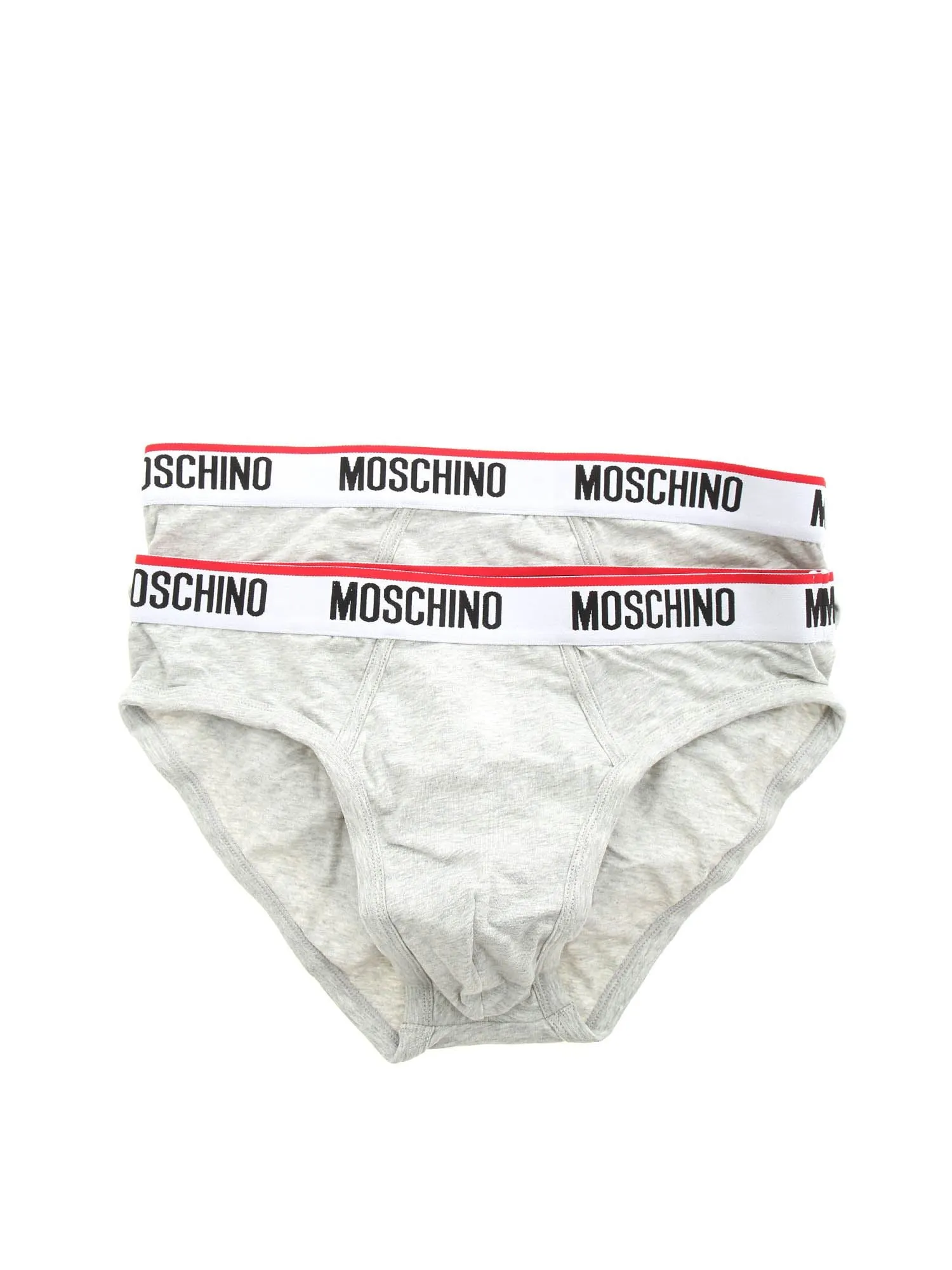 Moschino Logo Waistband Two-Pack Briefs