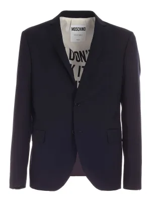 Moschino Single-Breasted Two-Piece Suit