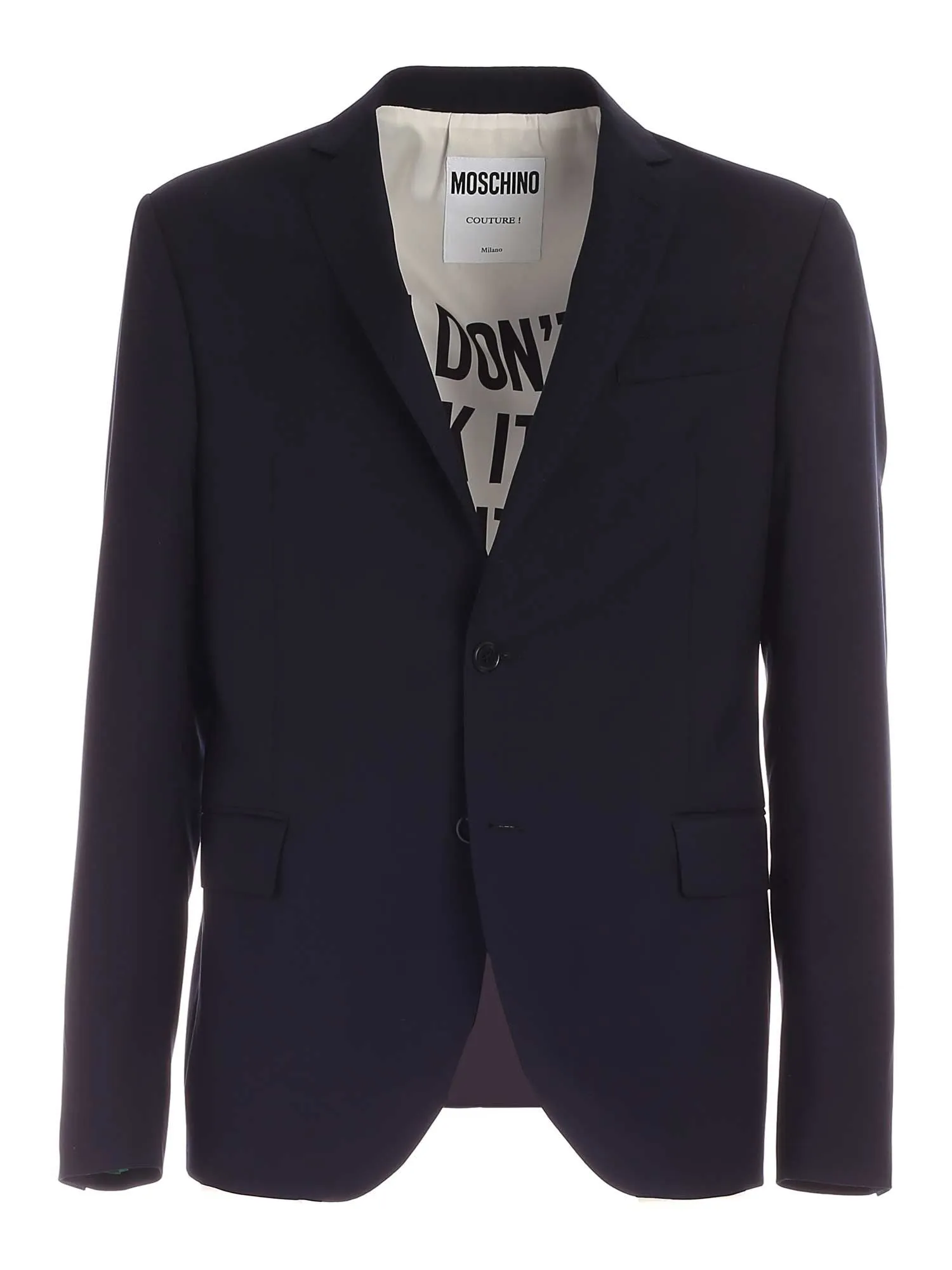 Moschino Single-Breasted Two-Piece Suit