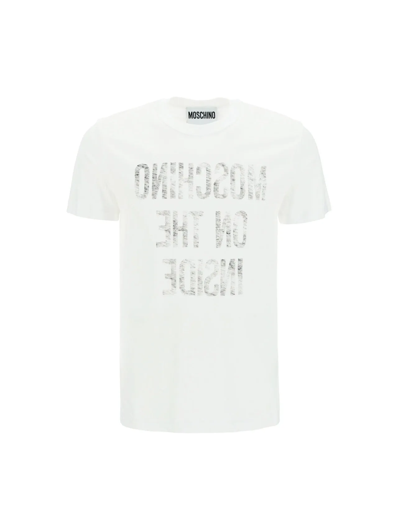 Moschino Slogan Printed T-Shirt