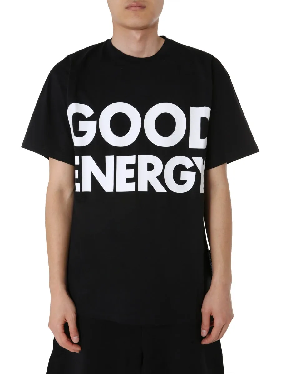 Moschino Slogan Printed T-Shirt