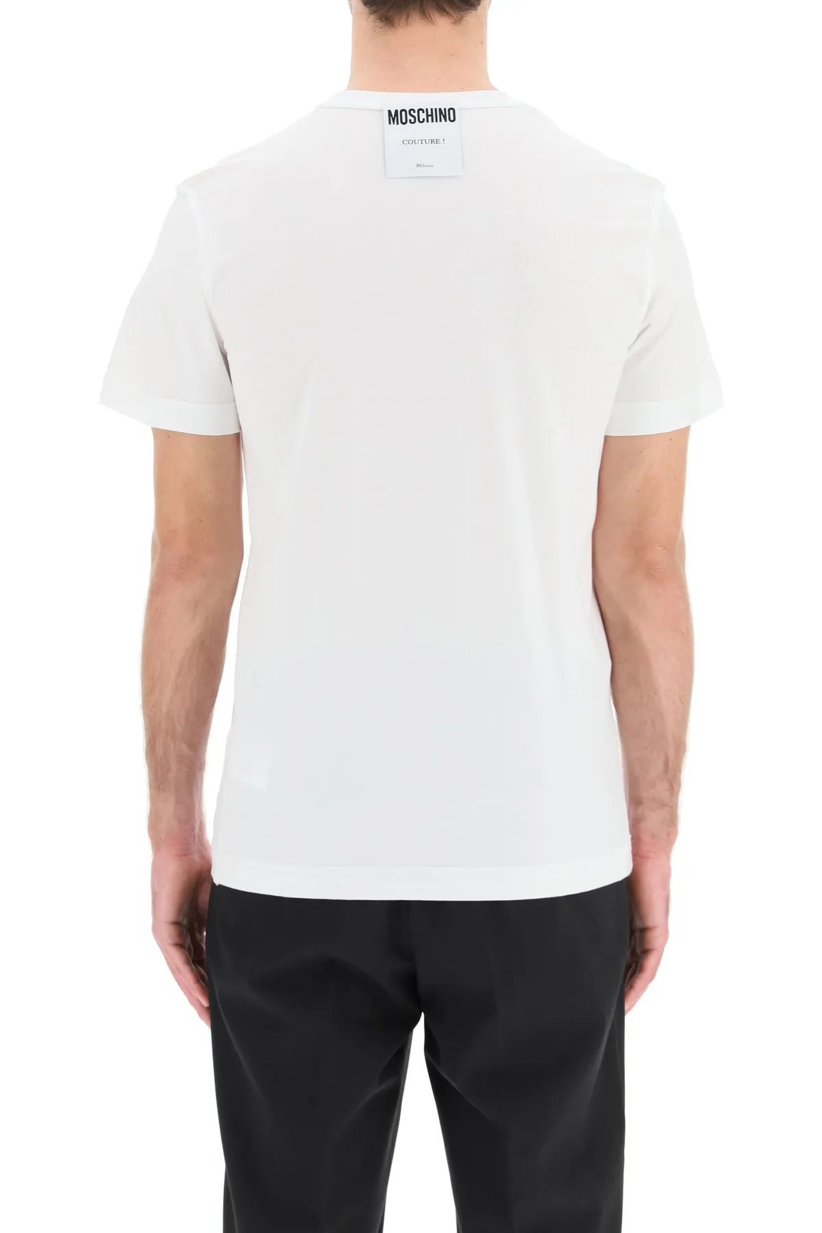 Moschino Slogan Printed T-Shirt