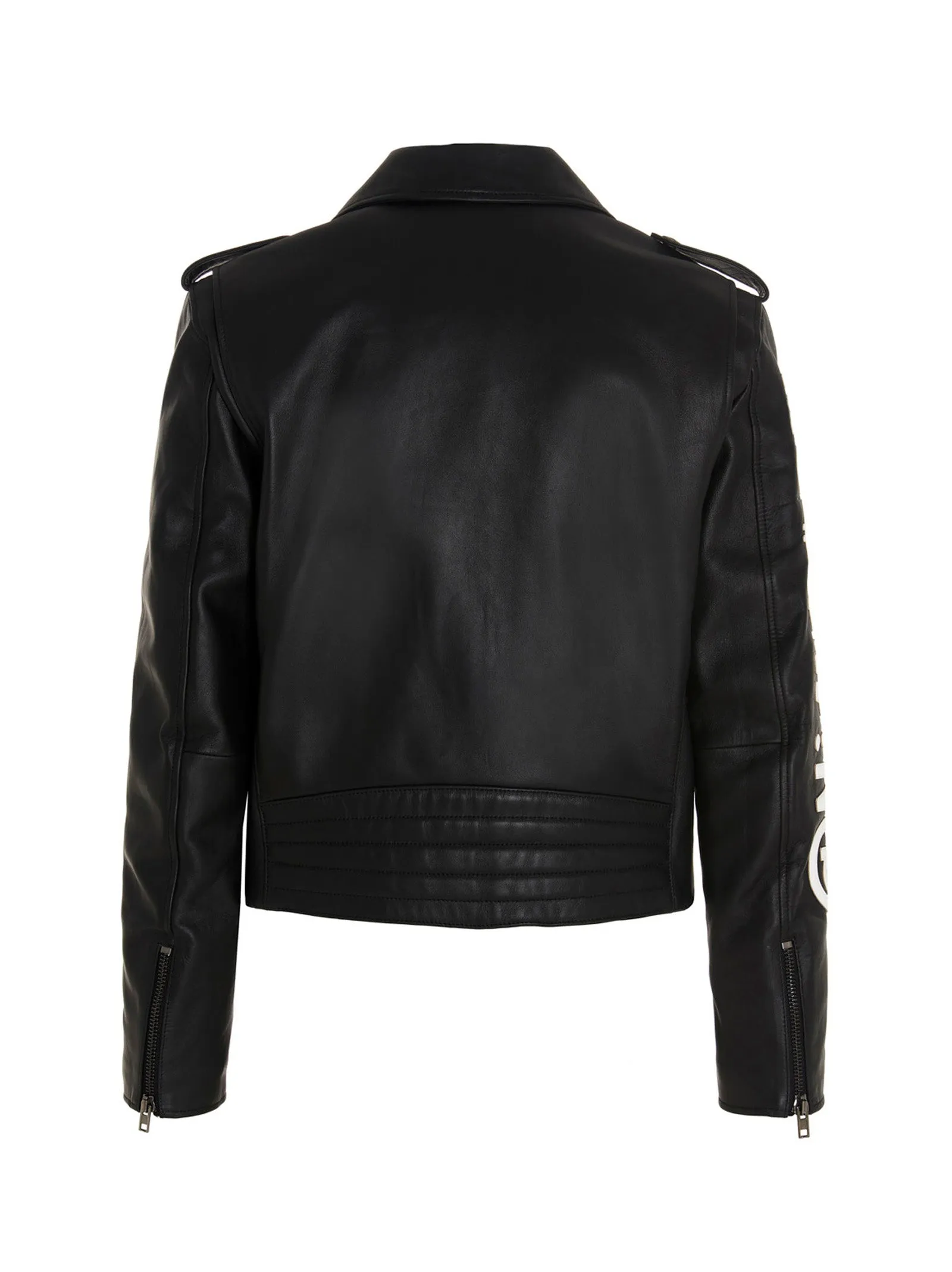 Moschino Symbols Logo Embroidered Jacket