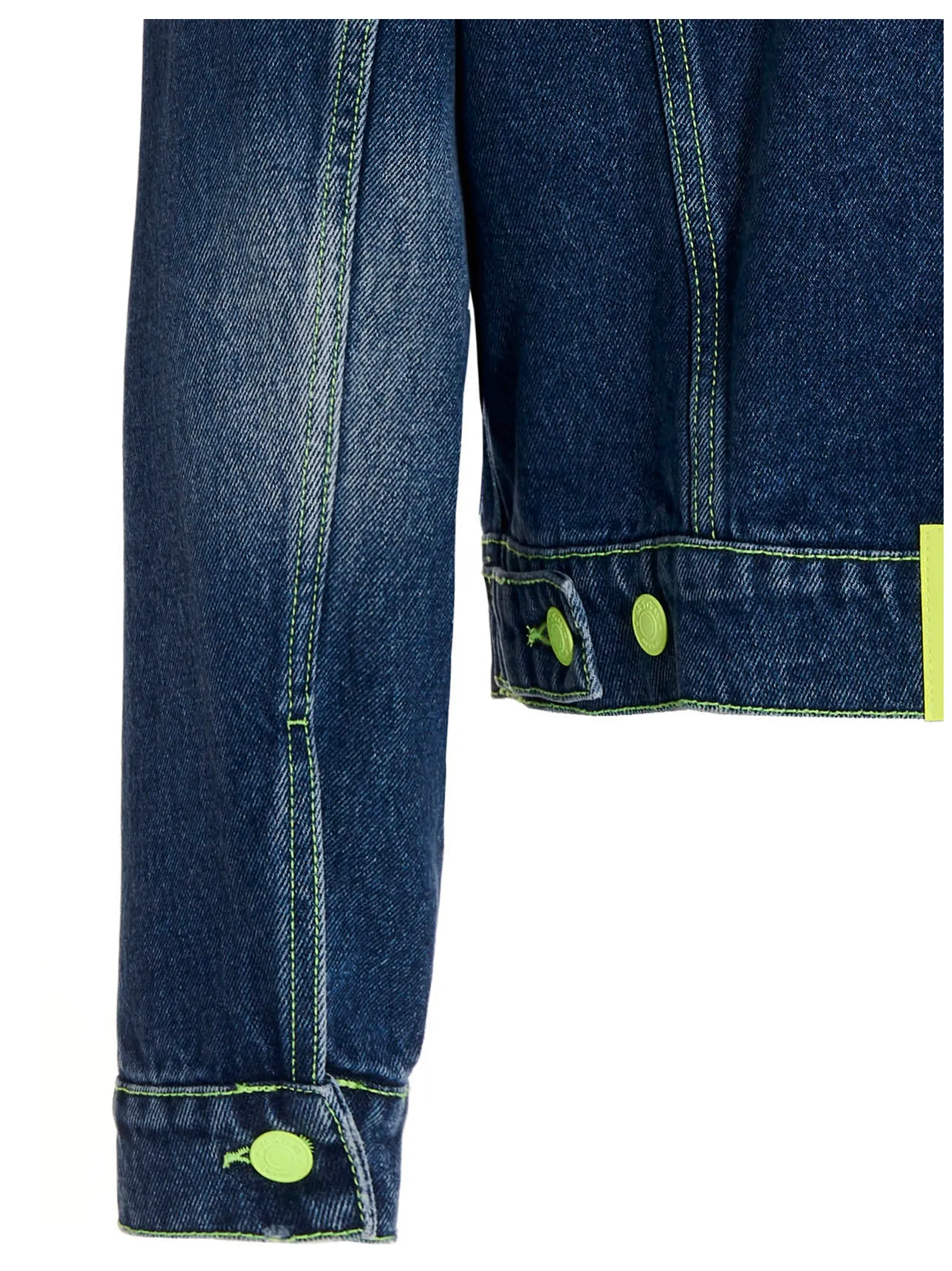 MSGM Buttoned Trucker Denim Jacket