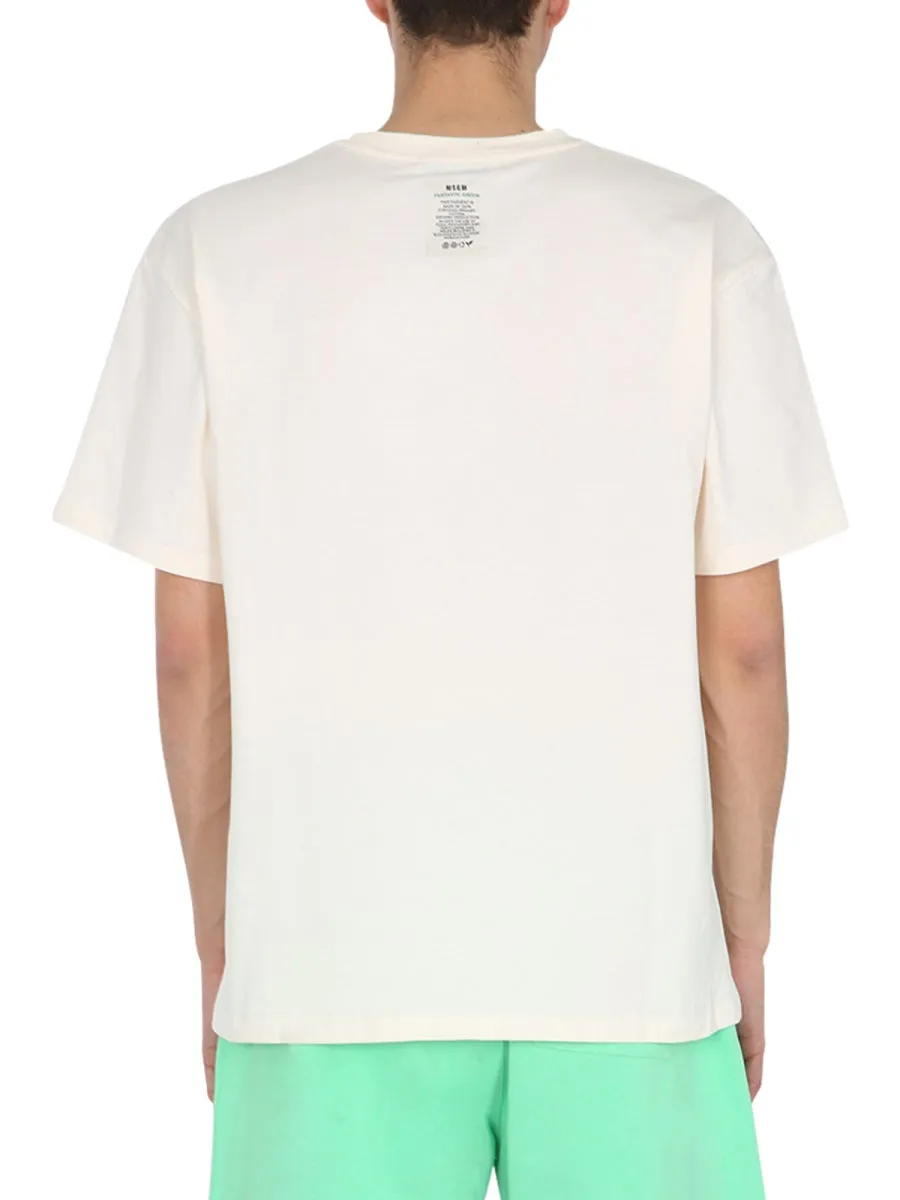 MSGM Crewneck T-Shirt