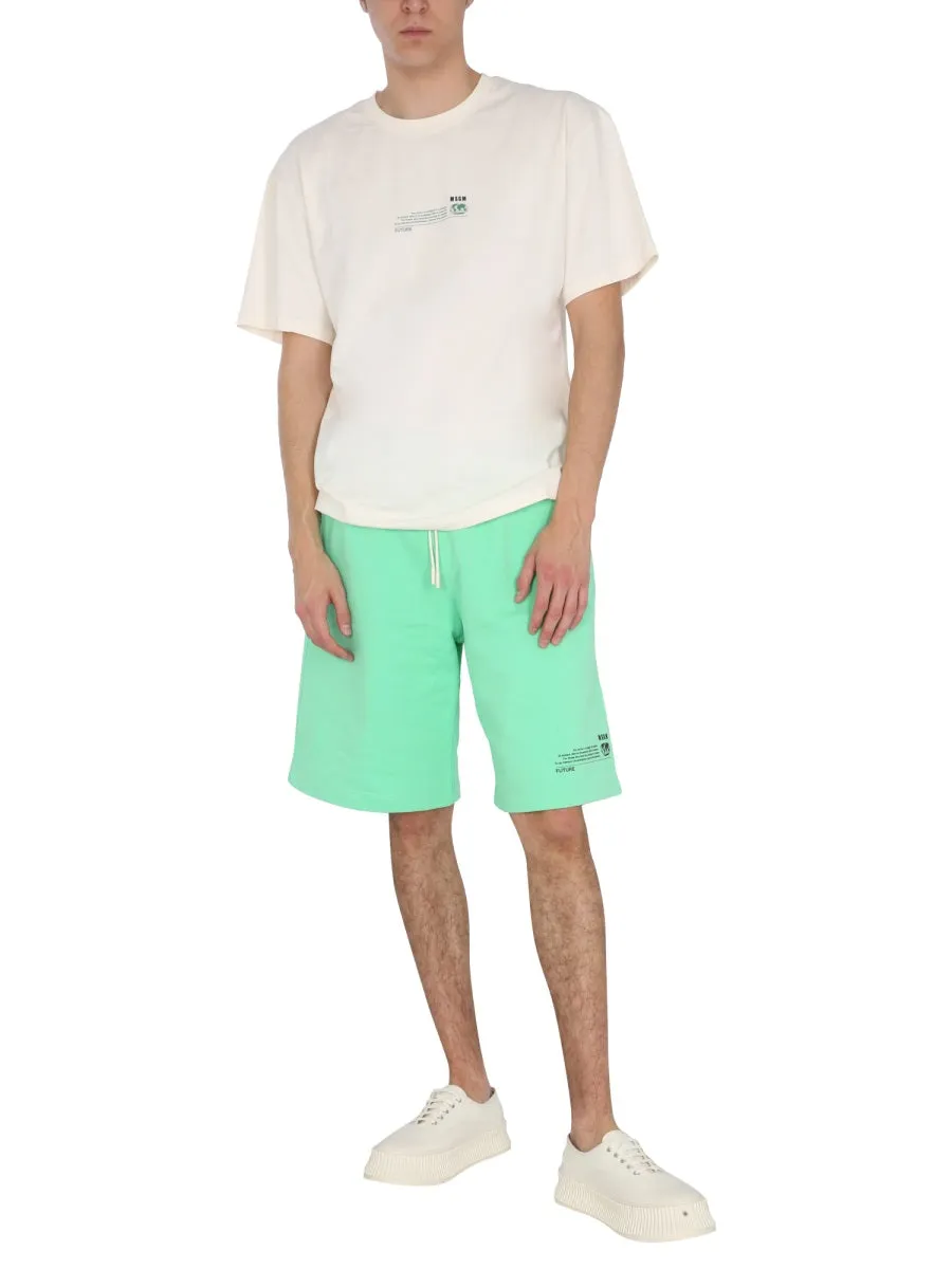 MSGM Crewneck T-Shirt