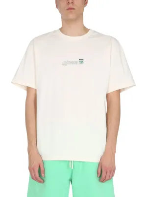 MSGM Crewneck T-Shirt