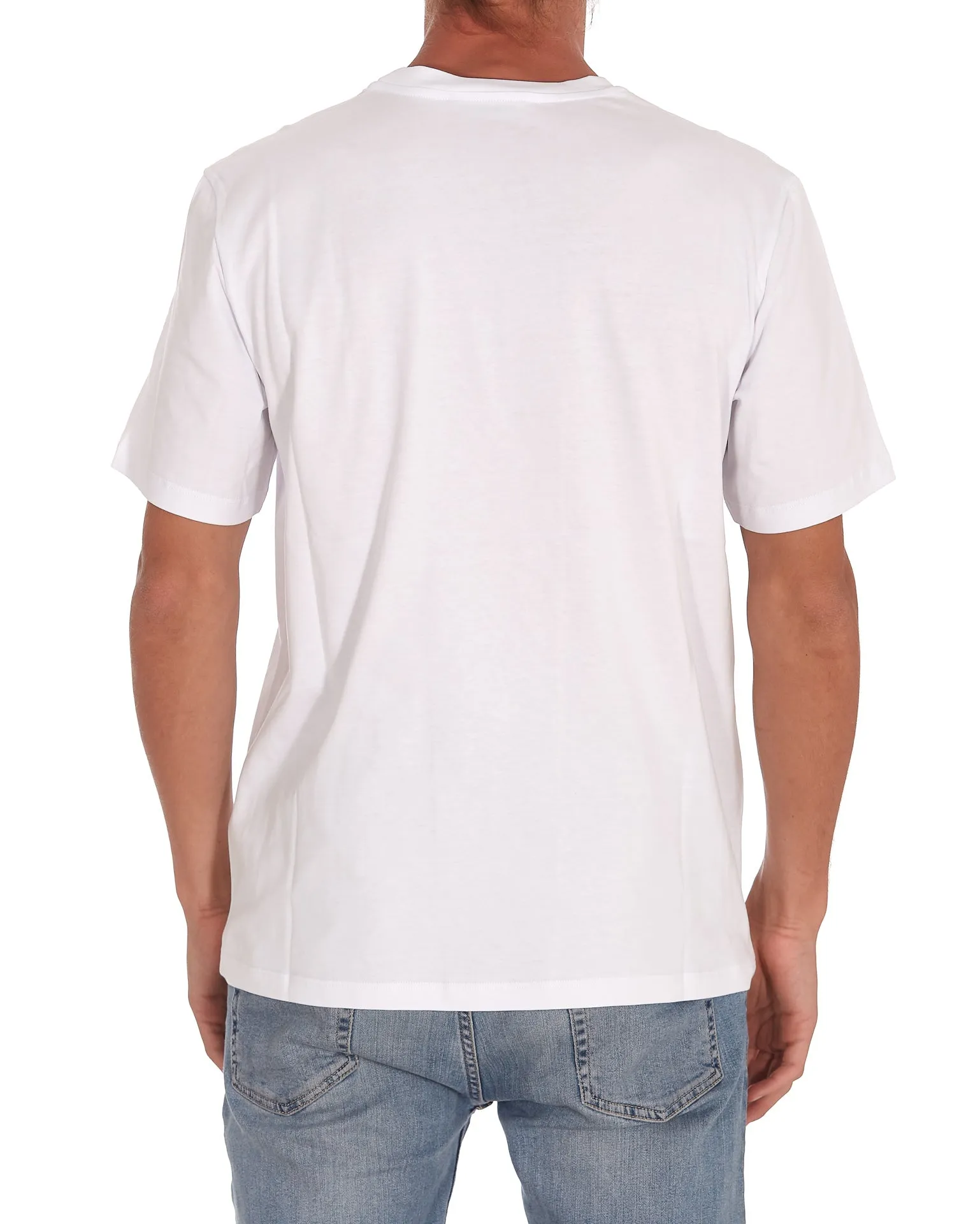 MSGM Logo Printed Crewneck T-Shirt