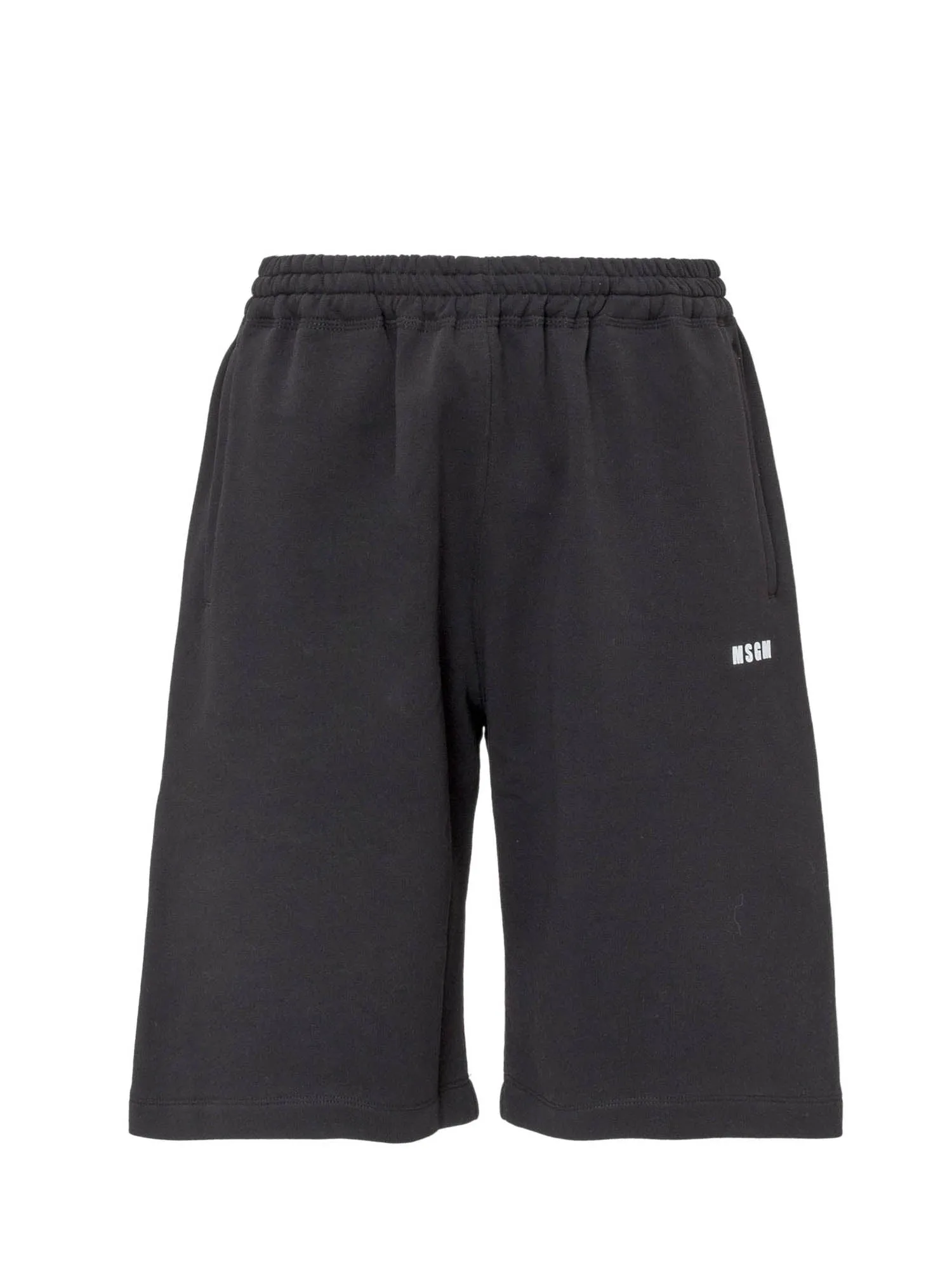MSGM Logo Printed Shorts