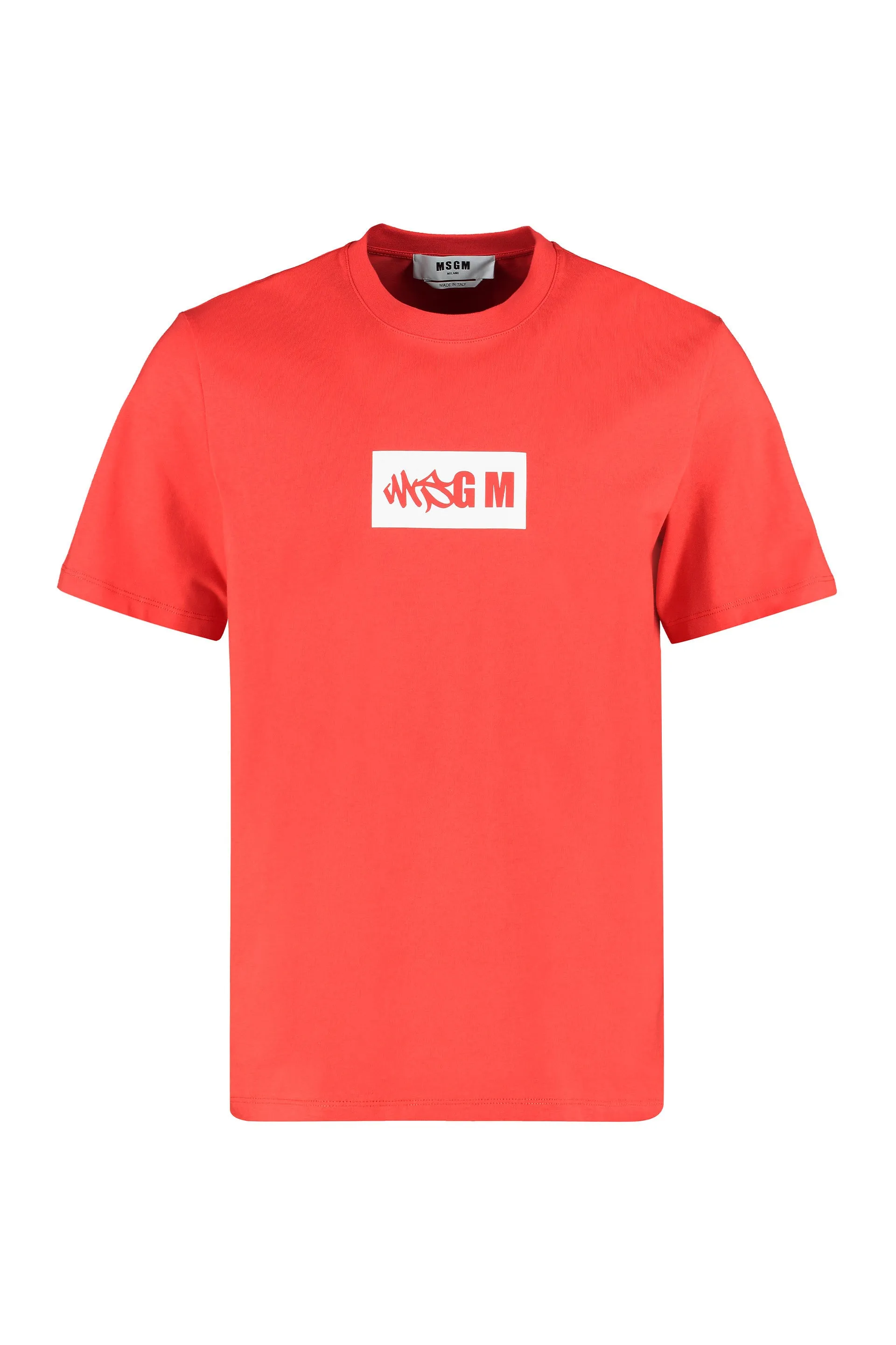MSGM Logo Printed T-Shirt