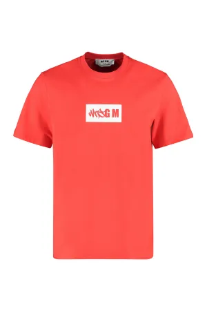 MSGM Logo Printed T-Shirt
