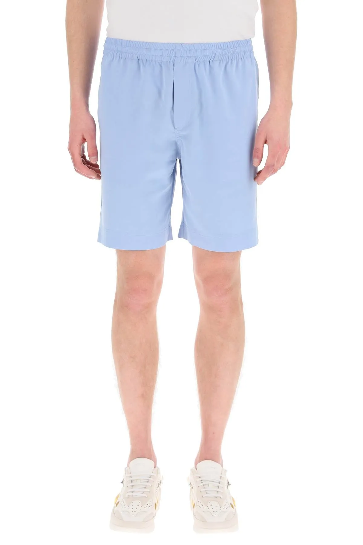 MSGM Mid-Rise Track Shorts