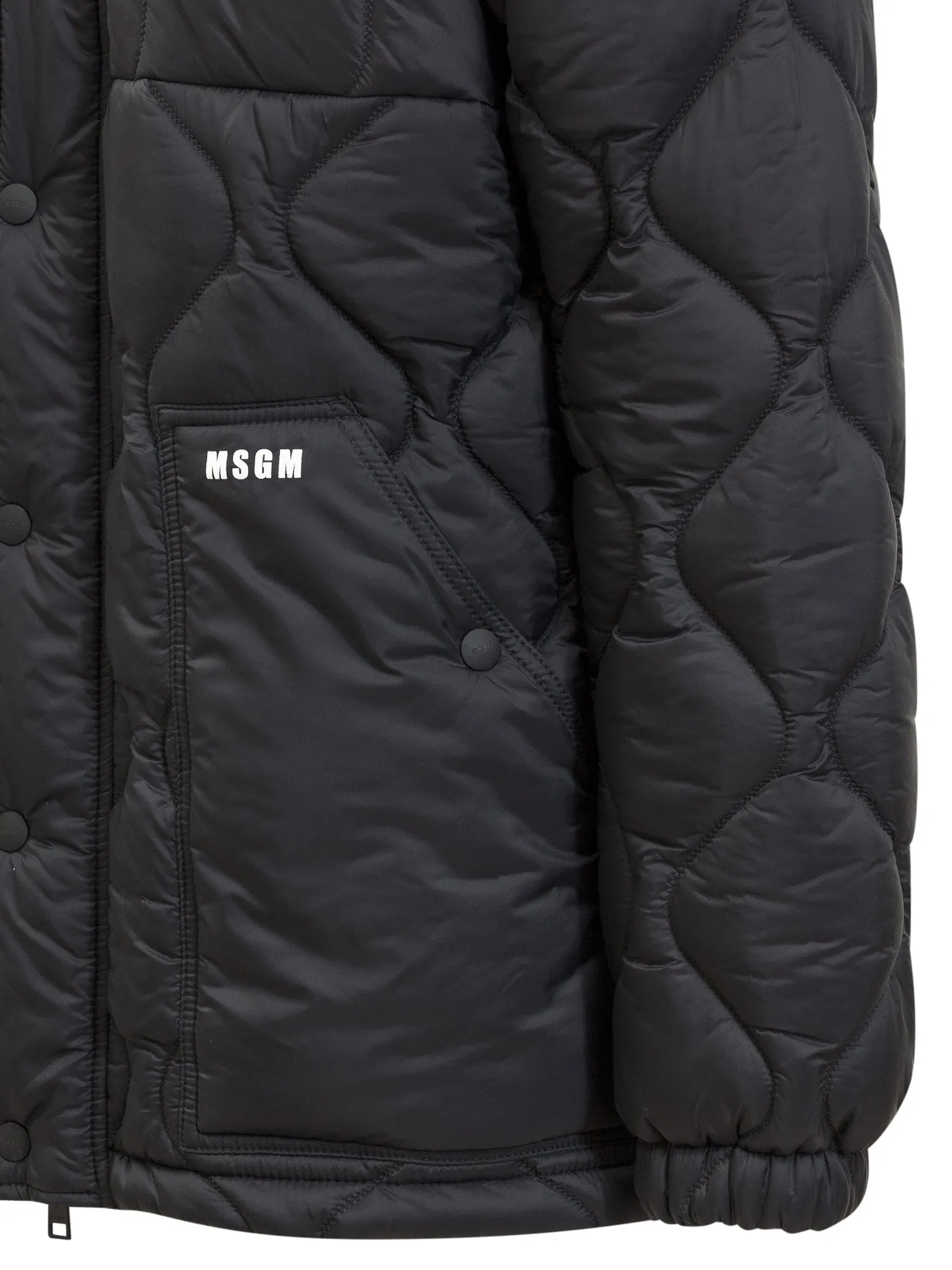 MSGM Quilted Down Jacket