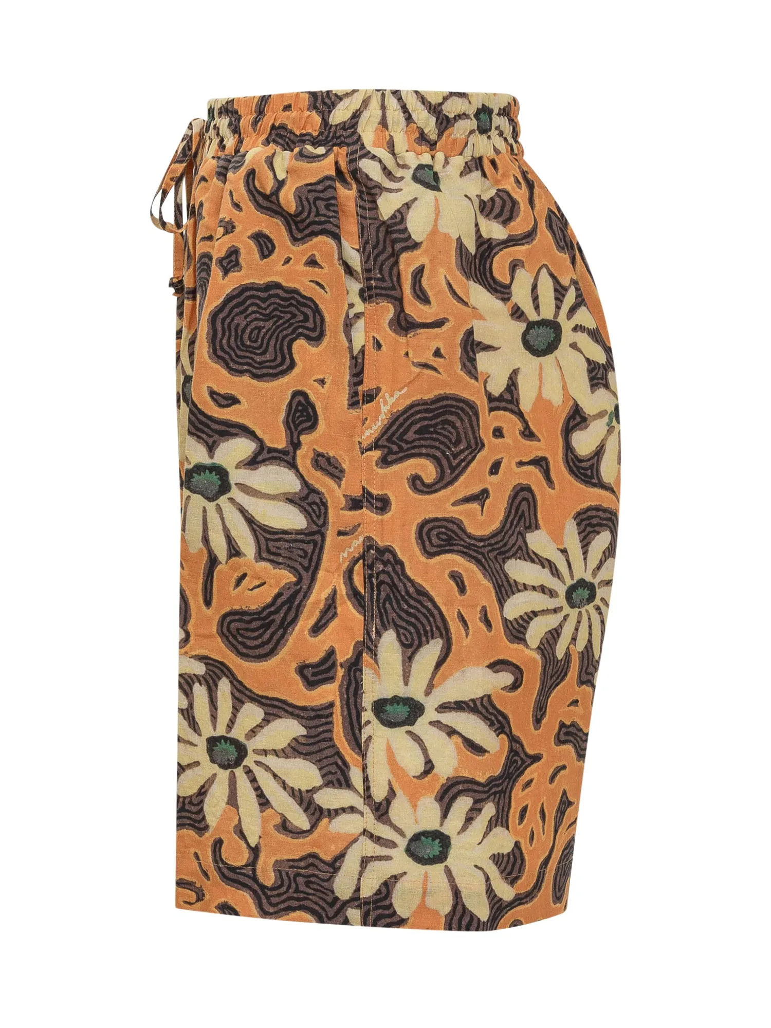 Nanushka All-Over Printed Drawstring Bermuda Shorts