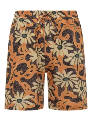 Nanushka All-Over Printed Drawstring Bermuda Shorts