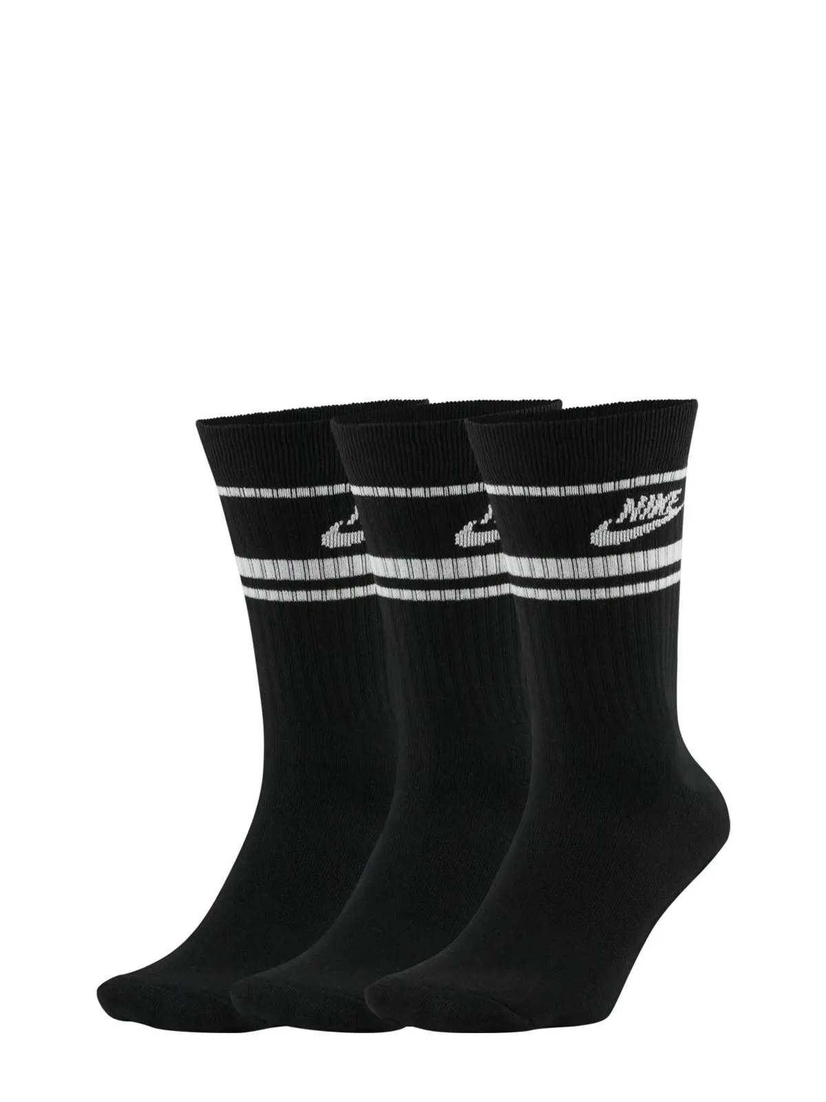 Nike Logo Intarsia Pack Of 3 Socks