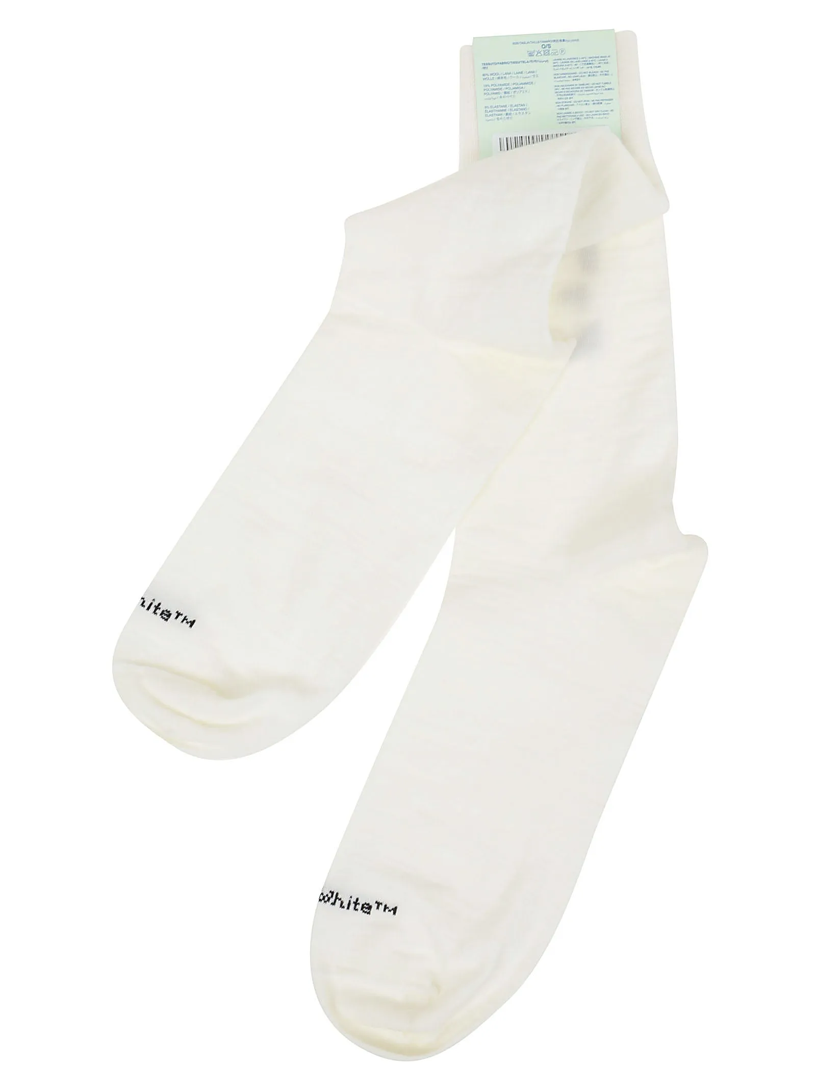 Off-White Logo Intarsia Socks