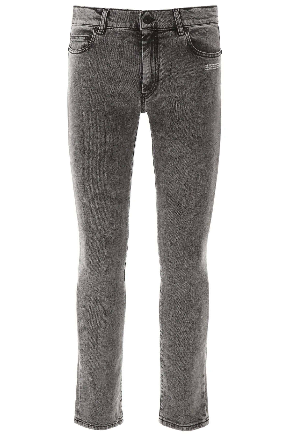 Off-White Logo Skinny Denim Jeans