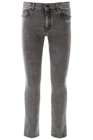 Off-White Logo Skinny Denim Jeans