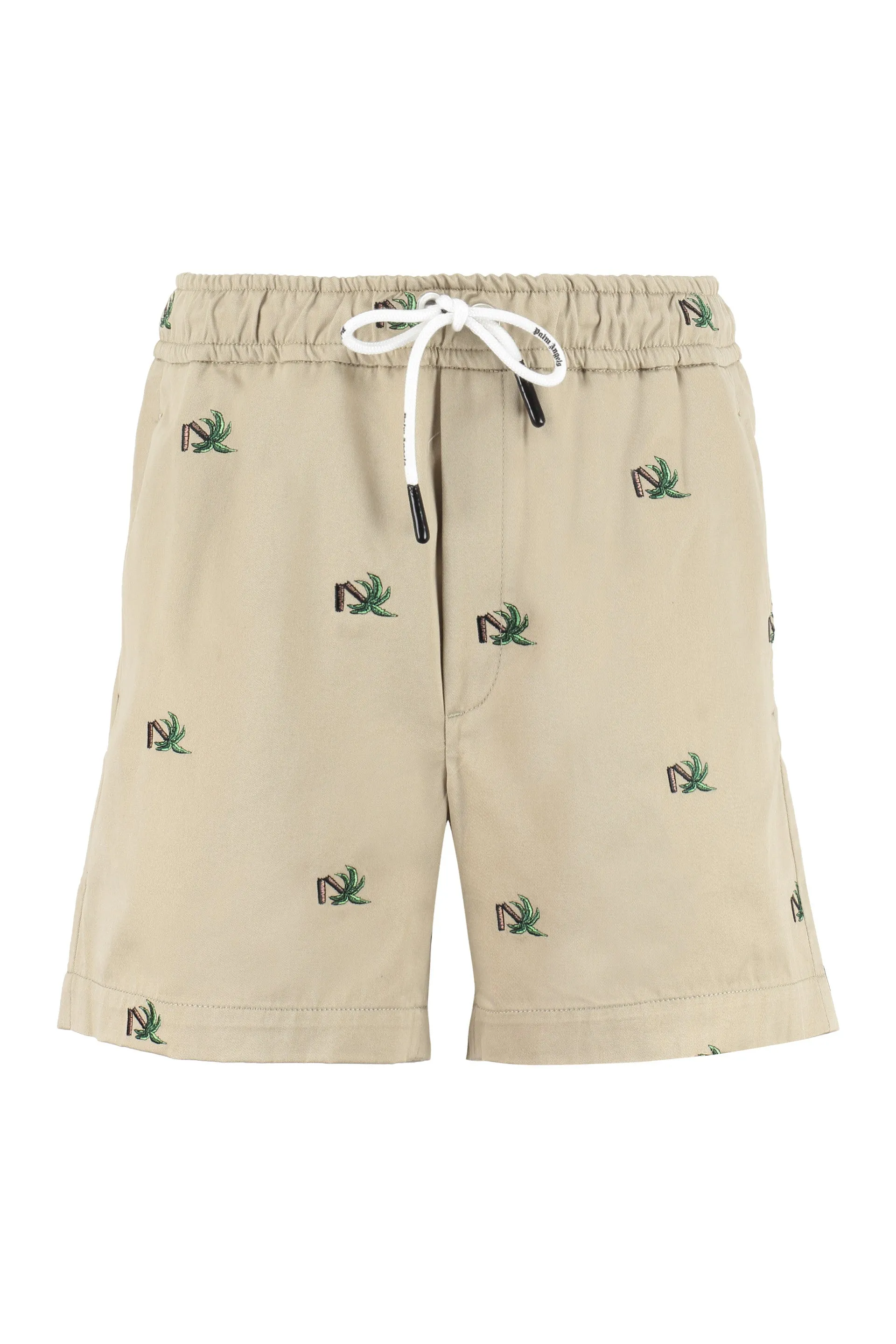 Palm Angels Embroidered Bermuda Shorts
