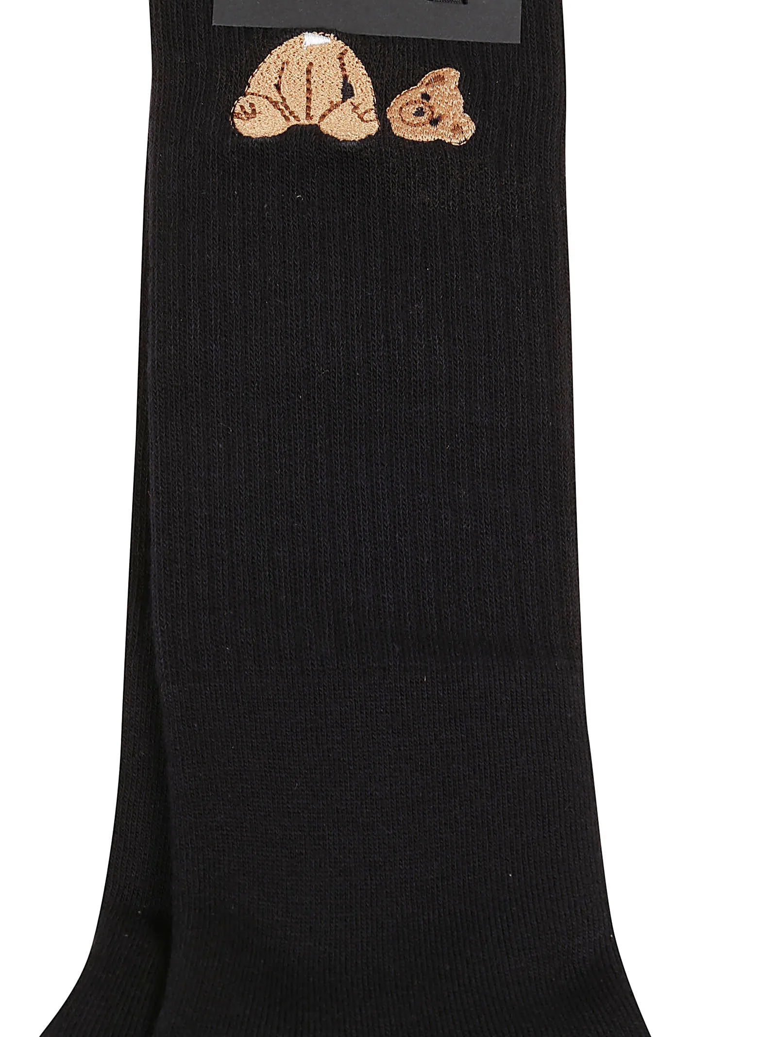 Palm Angels Logo Embroidered Socks