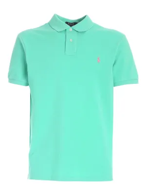 Polo Ralph Lauren Logo Embroidered Polo Shirt