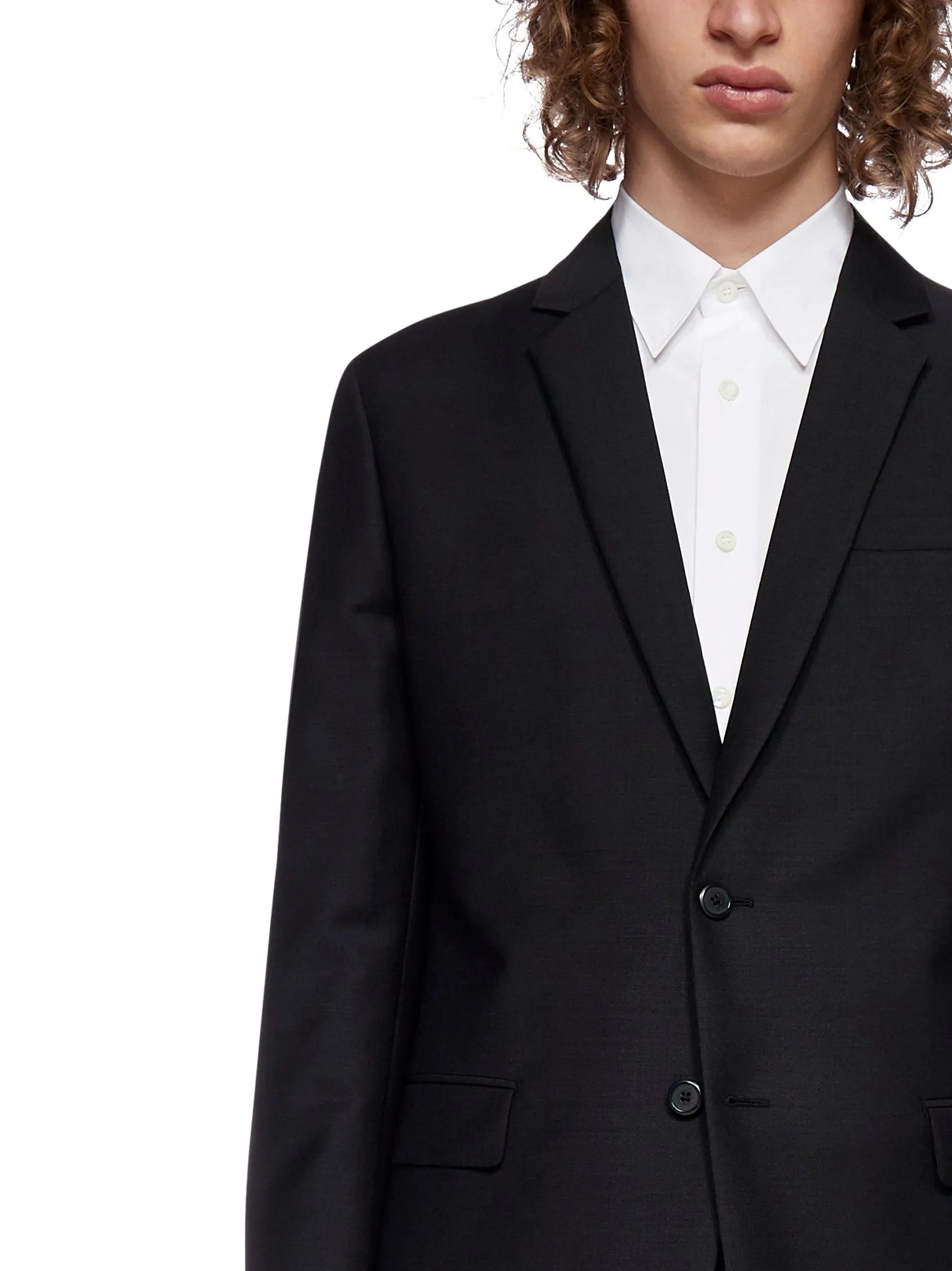 Prada Single-Breasted Two-Piece Suit