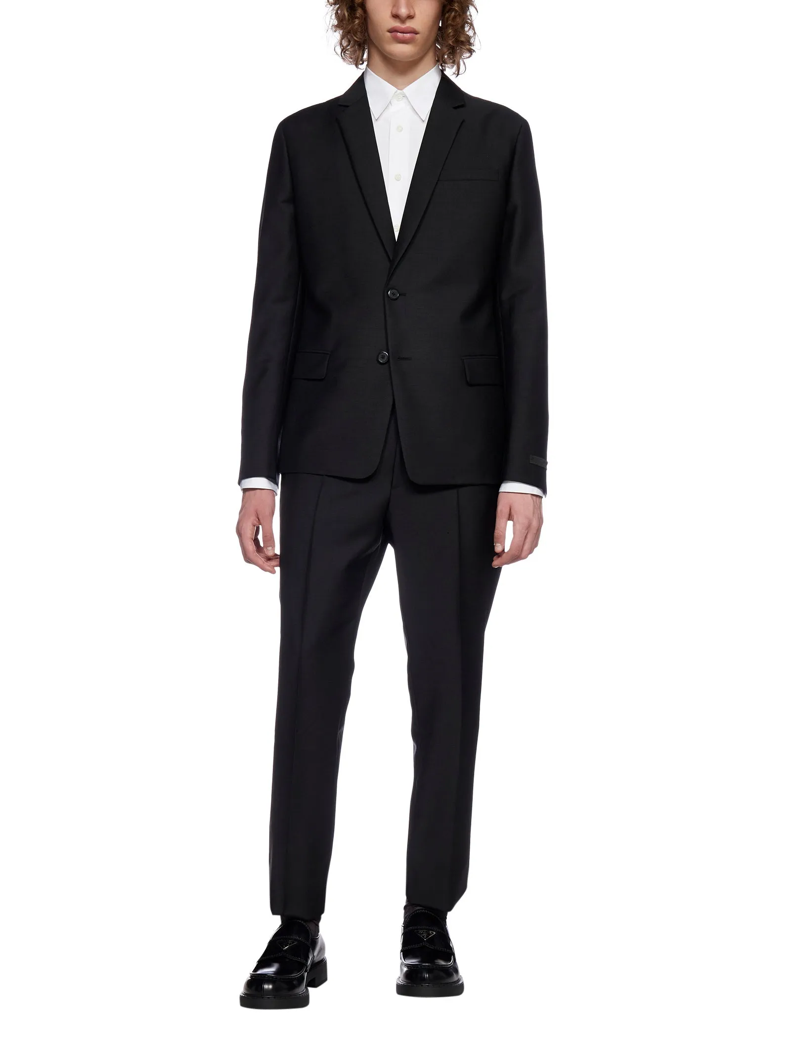 Prada Single-Breasted Two-Piece Suit