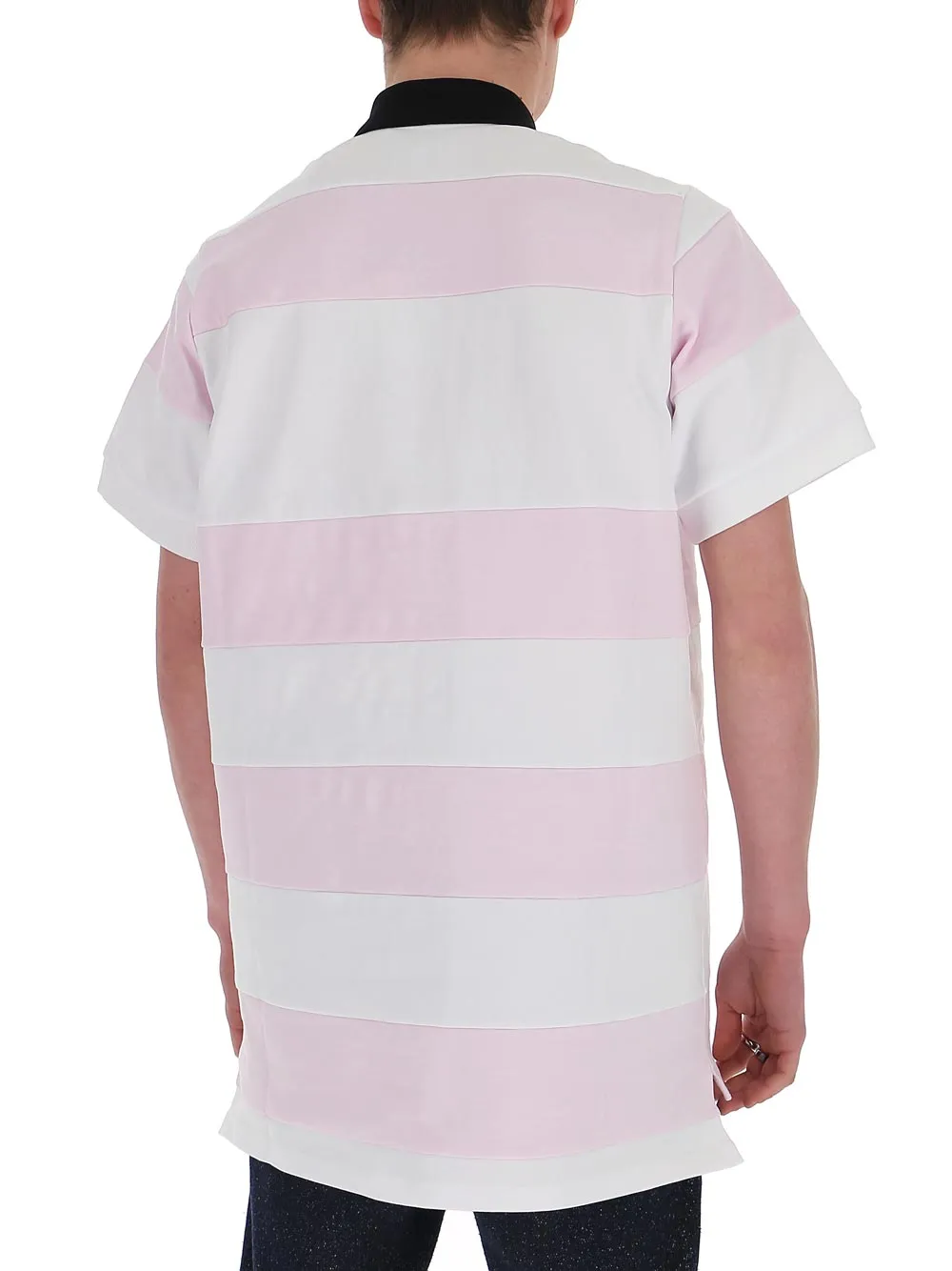Prada Striped Polo Shirt