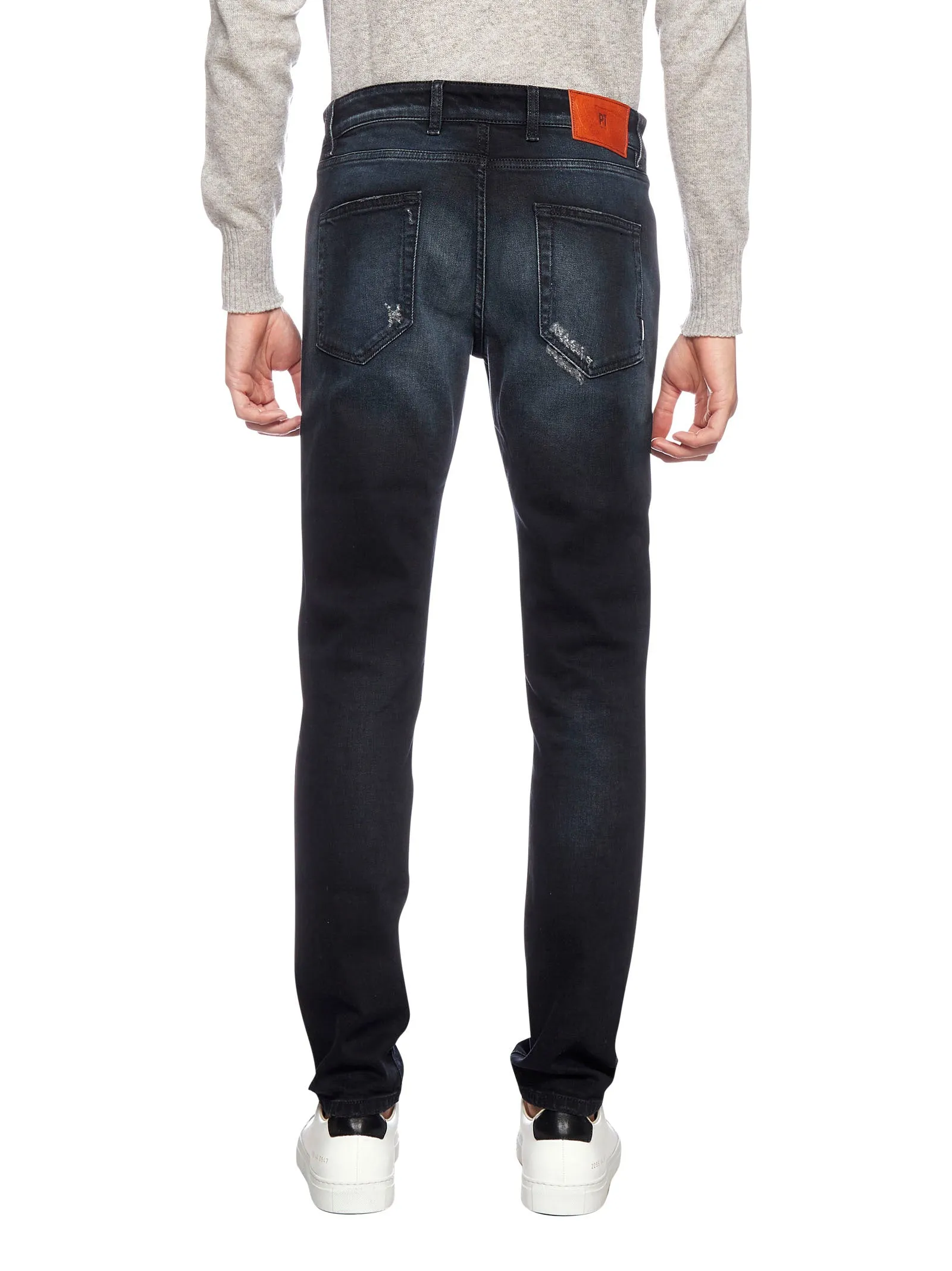 Pt05 Ripped Slim-Cut Jeans