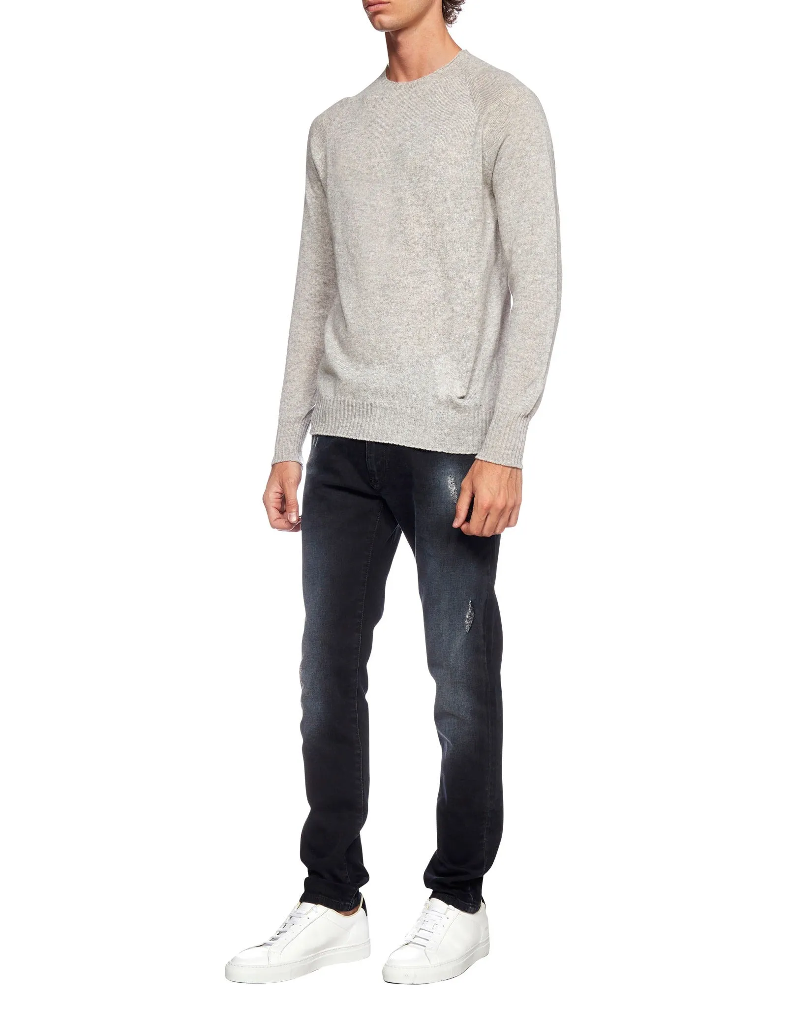 Pt05 Ripped Slim-Cut Jeans