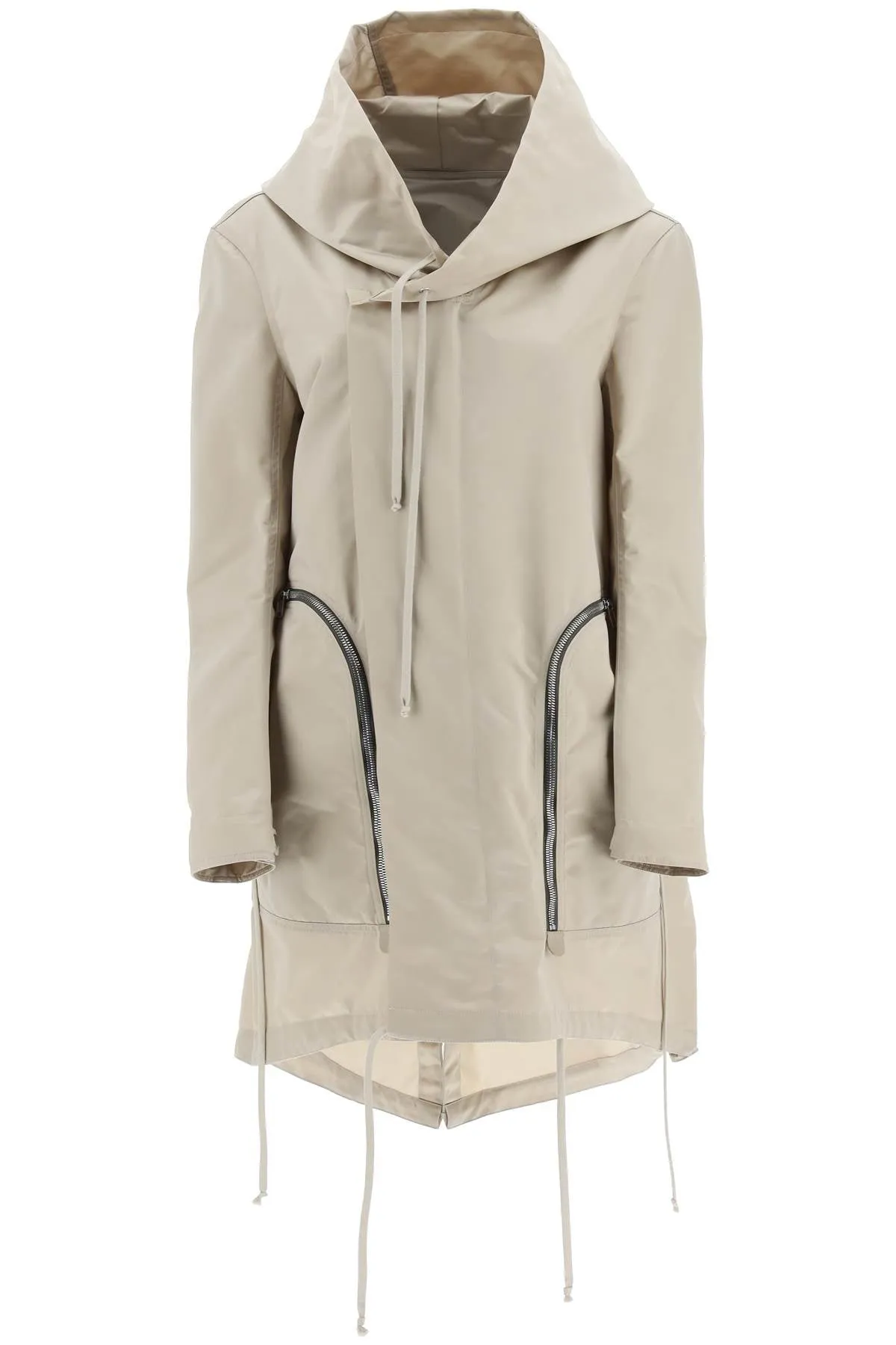 Rick Owens Bauhaus Fishtail Coat