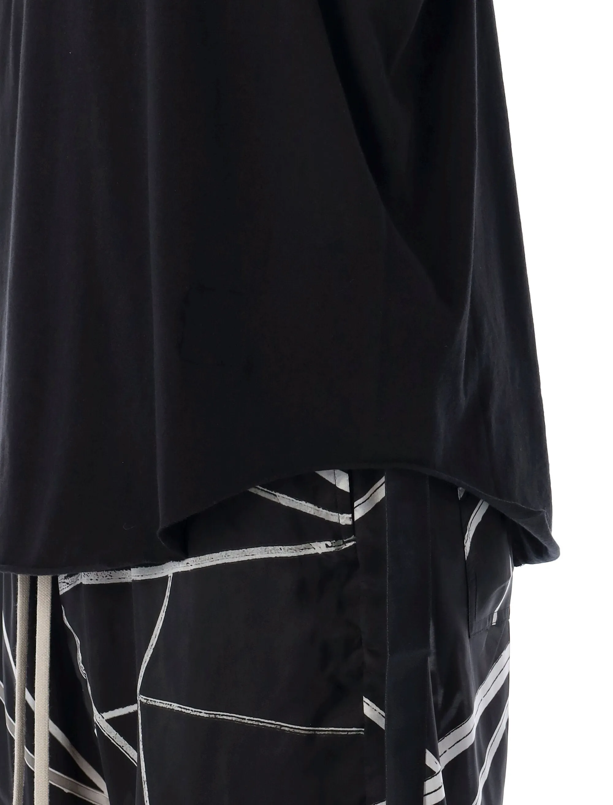 Rick Owens DRKSHDW Drawstring Crewneck Tank Top