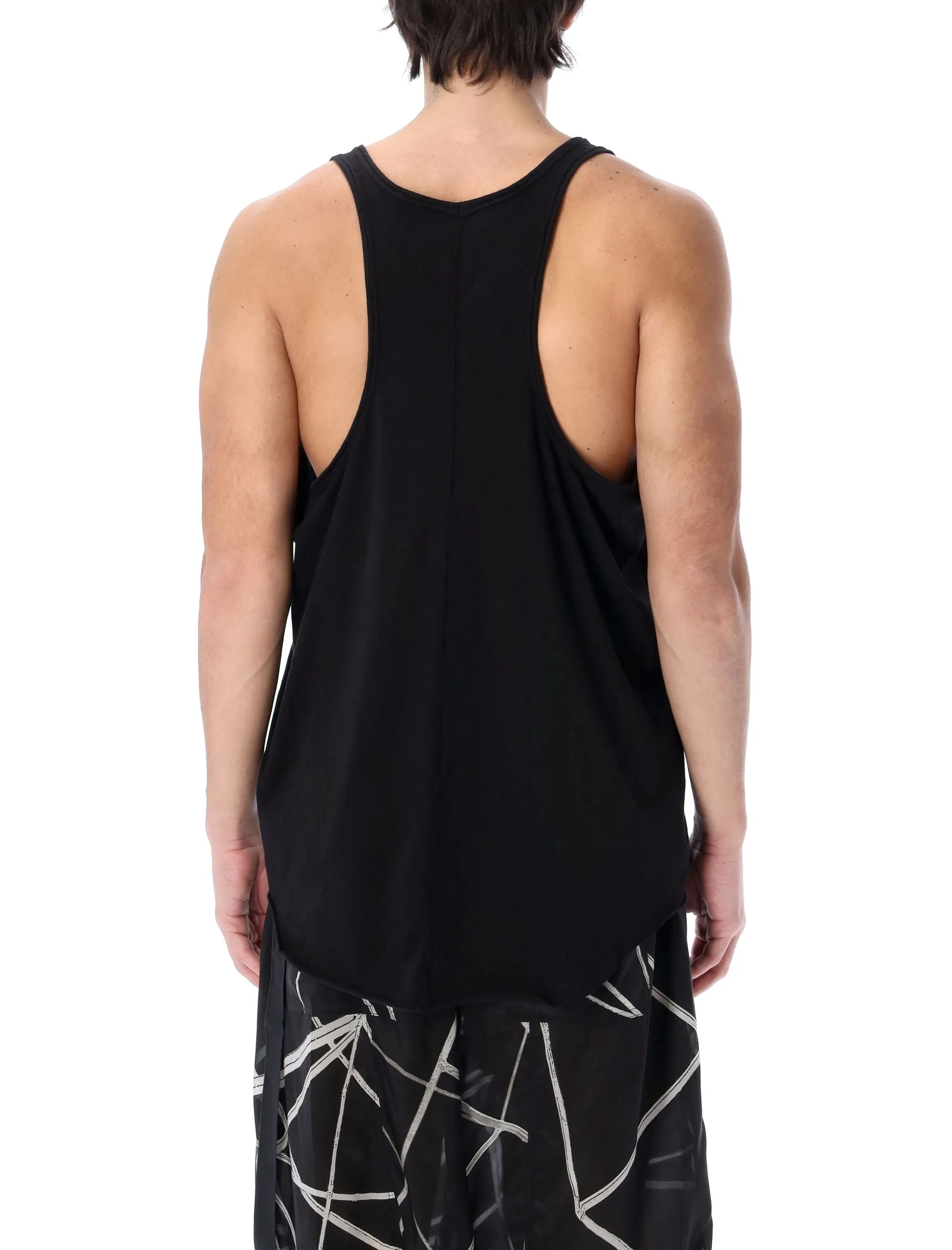 Rick Owens DRKSHDW Drawstring Crewneck Tank Top