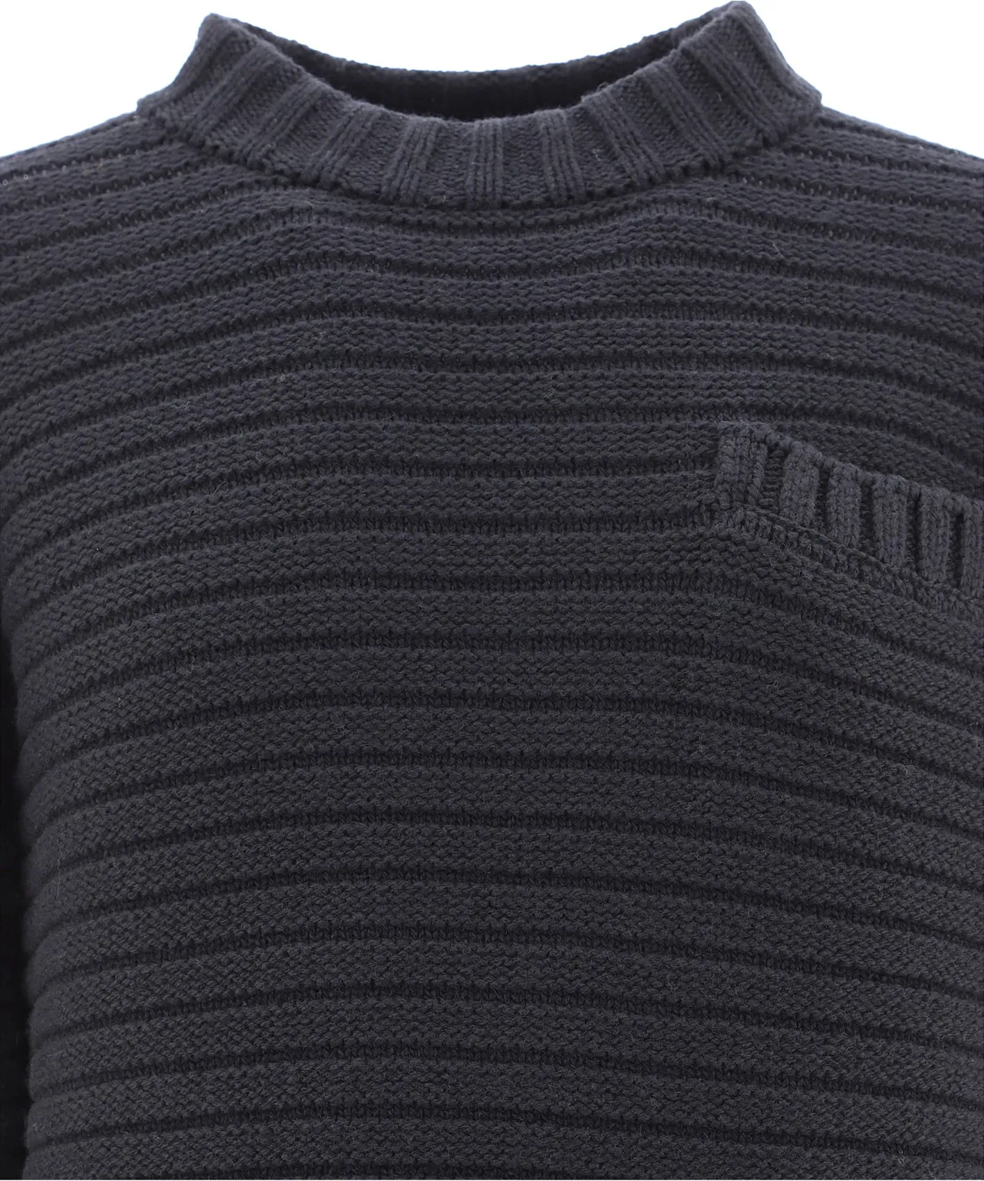 Sacai Long-Sleeved Knitted Pullover