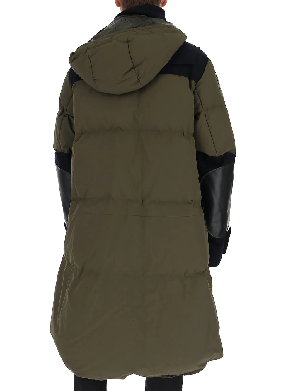 Sacai Toggle Fastening Hooded Coat