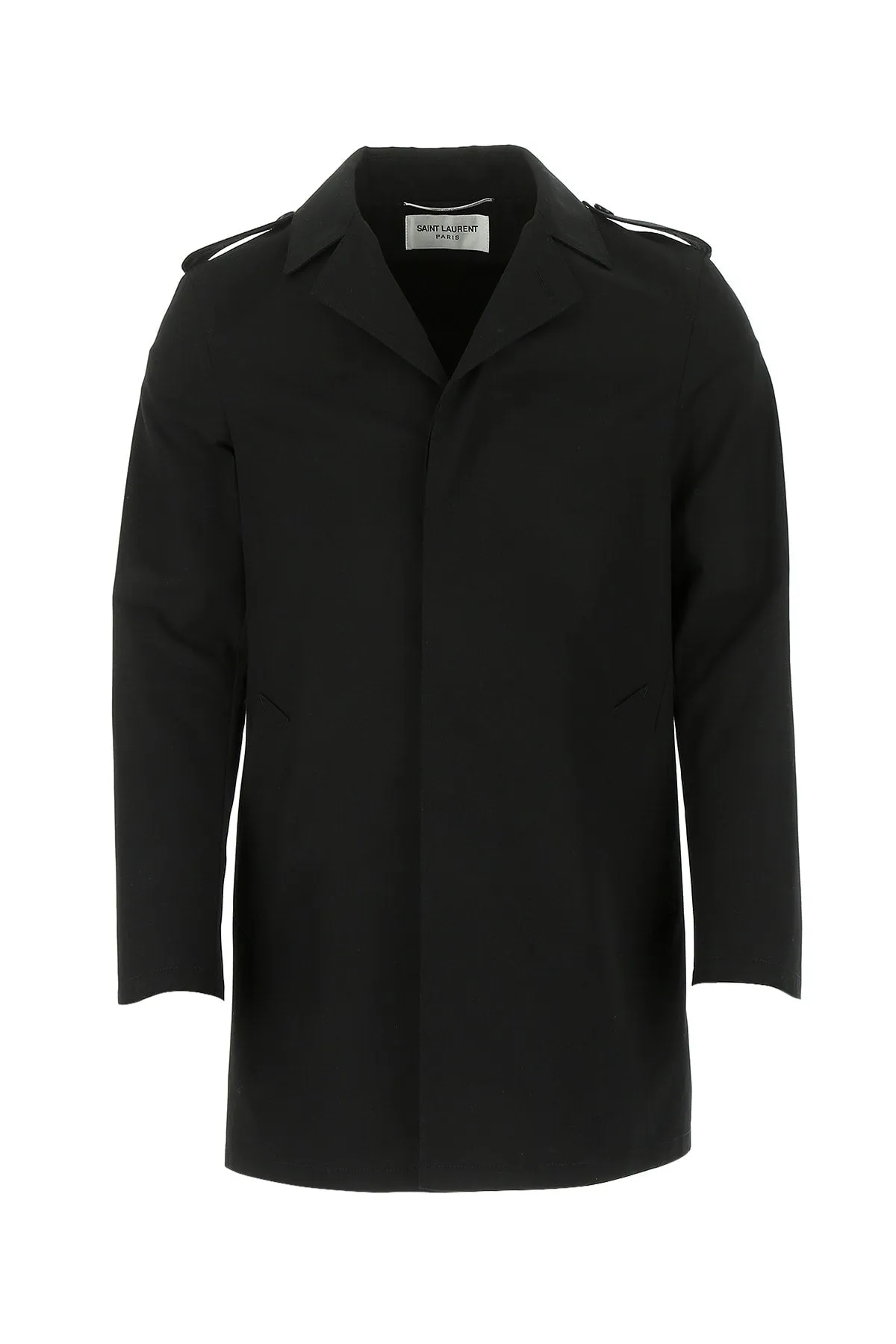 Saint Laurent Concealed Button Trench Coat