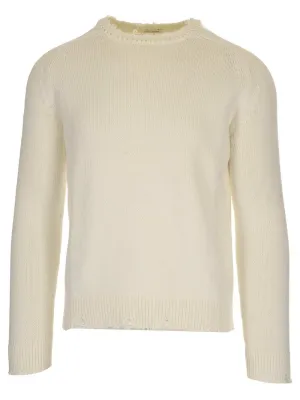 Saint Laurent Destroyed Knit Sweater