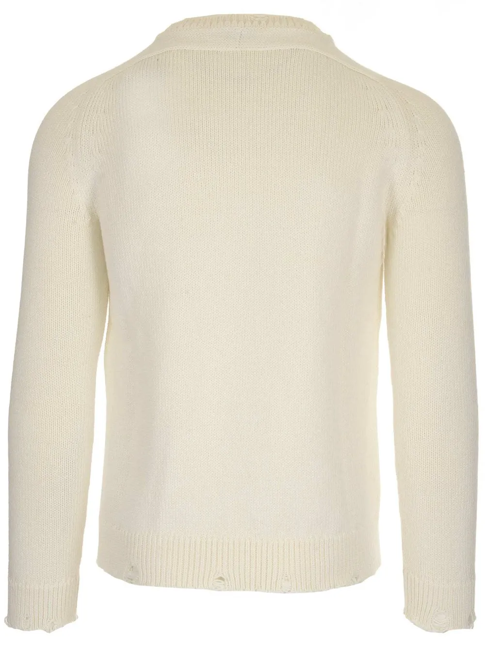 Saint Laurent Destroyed Knit Sweater