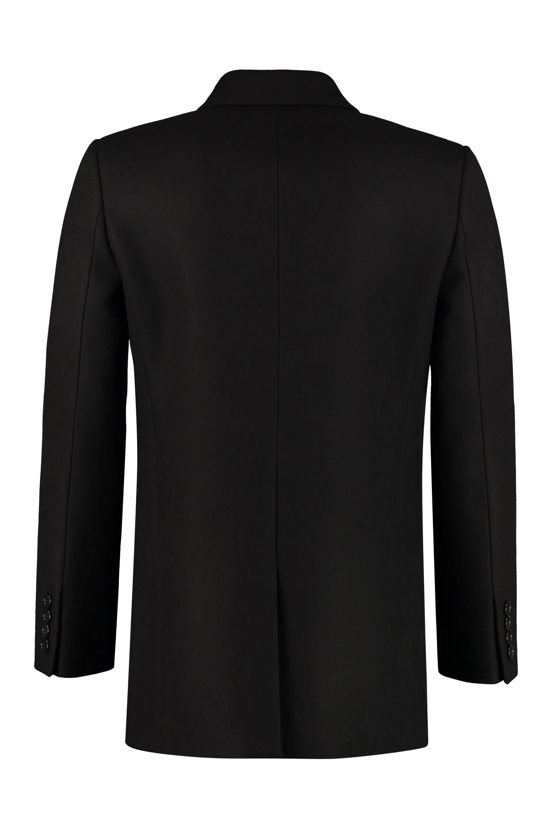Saint Laurent Double-Breasted Coat